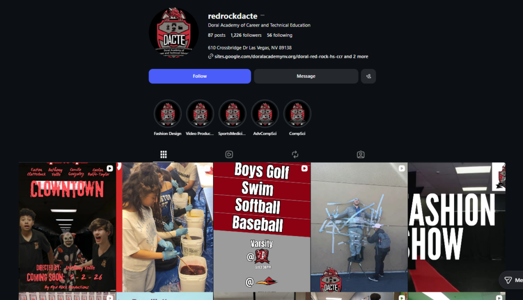 ig red rock dacte